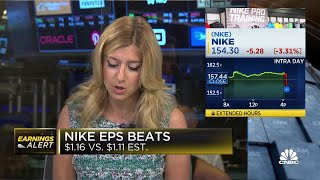 Nike beats on earnings, misses on revenue