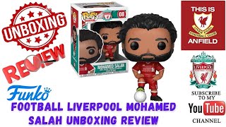 Funko Pop Football Liverpool Mohamed Salah Unboxing Review