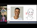 how to draw expressions with sean chen comic art tutorial beard shave episode