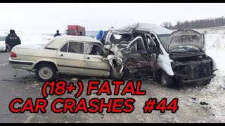 (18+) Fatal Car Crashes | Driving Fails | Dashcam Videos - 44