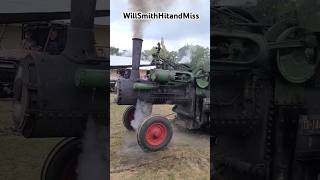 Little Case Steam Engine Working Hard at Williams Grove Steam Extravaganza