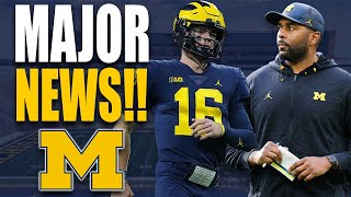 MAJOR News on Michigan's Starting QB, + New Staff Hire, Revenue Sharing, Latest on OL and DL, \u0026 More