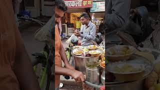 BANARAS KI CHOTI KACHORI 🤤 #foodtour #varanasi  #streetfood