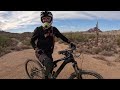 mountain biking check it out tamika shredding hawes in arizona