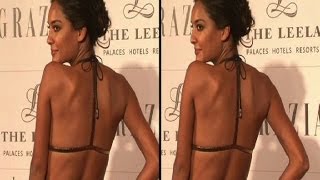 Lisa Haydon goes part topless at Grazia awards - Bollywood Country Videos