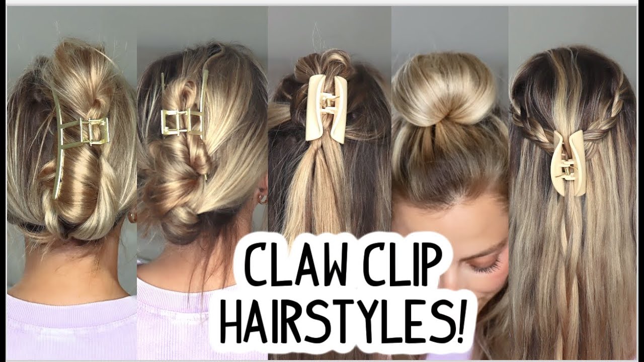 11 Easy Claw Clip Hairstyles To Try In 2021- PureWow