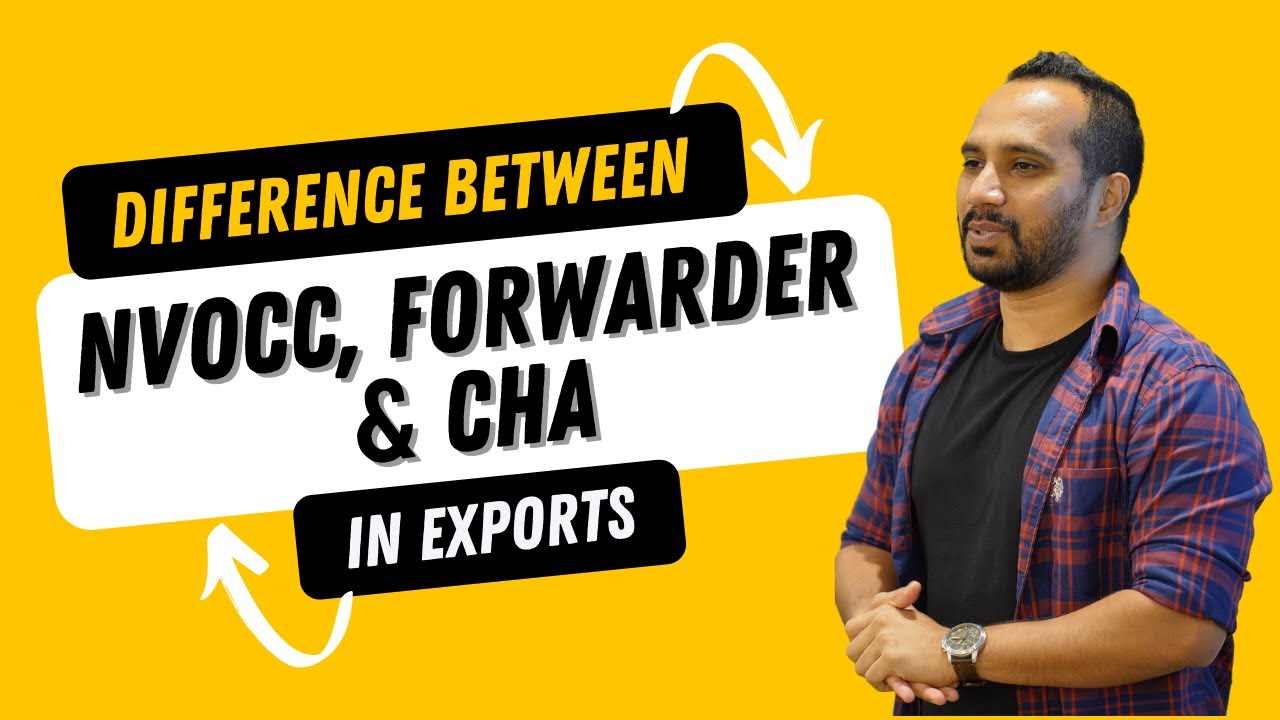 Difference Between Nvocc Forwarder Cha Youtube