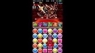 【パズドラ】焔の機械龍！上級攻略！ノーコン！出るかフレイムチェイサーイサー！PUZZLE\u0026DRAGONS