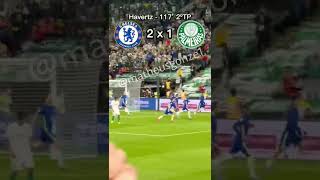 OS GOLS DA FINAL DO MUNDIAL DE CLUBES DIRETO DO ESTÁDIO!! ( Chelsea x Palmeiras ) #shorts