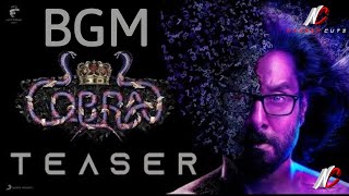 Cobra Teaser BGM Ringtone | Teaser Bgm Extended | COBRA BGM | Chiyaan Vikram|AR Rahman|Nazeer Cutz❣️