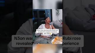 N3on was shocked after Rubi rose revealed her craziest experience with DDG😳 #n3on #rubirose #ddg