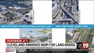 Cleveland awarded $69M in federal funding for land bridge project