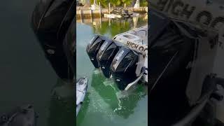 2007 Sea Hunter 40 repowered by 2021 triple Mercury 300s