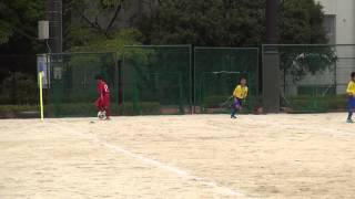 2013年9月8日　創価大学学長杯（3年生）　決勝　八王子CBX　vs　七小SC