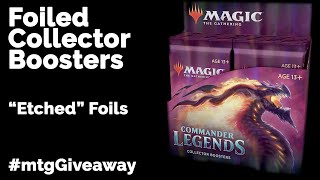 Foiled Booster Box Opening - Commander Legends Collector Booster Box - Magic: The Gathering