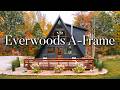 Spacious 3 Story A-Frame Perfect For Christmas! Full Tour!