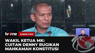 MK Laporkan Denny Indrayana ke Organisasi Advokat | Kabar Pagi tvOne