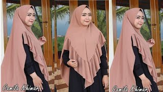 DIY!!! How to make  khimar| Pola khimar tutorial |Full coverage hijab tutorial