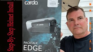 Cardo PackTalk Edge easy Helmet Install