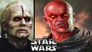 How the Dark Side Made Sith Ugly - (LEGENDS) - Star Wars Explained