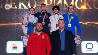 Медали мозырской борьбы на чемпионате Республики Беларусь