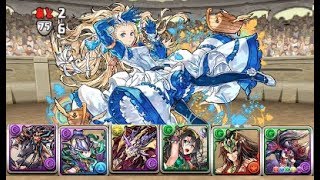 [Puzzle and Dragons] 8月のクエストダンジョン Lv10【落ちコンなし】