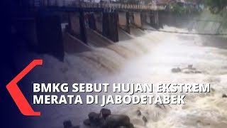 BMKG Minta Masyarakat Waspada Hujan Ekstrem di Jabodetabek Pada 23 Hingga 25 Februari