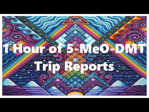 1 Hour Of 5-MeO-DMT Trip Reports - YouTube