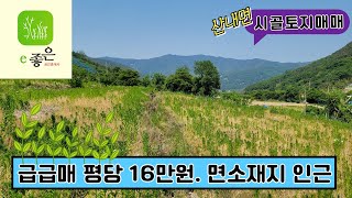 [#밀양토지급매][#밀양산내면토지] 🟥급매물. 금액 내림, 산세 좋은곳에 귀농 토지및 동호인 추천토지 🏳‍🌈 매물번호 : 81392