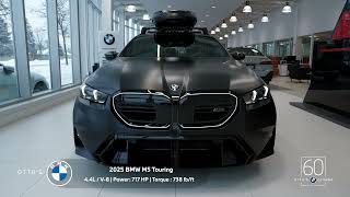 2025 BMW M5 Touring - Black Sapphire Metallic with BMW Roof Box