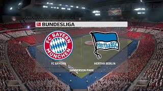 ⚽ Bayern Munich vs Hertha Berlin ⚽ | Bundesliga (28/08/2021) | Fifa 21