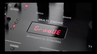 KORG Groove by Sinevibes - multitimbral bass \u0026 drum machine