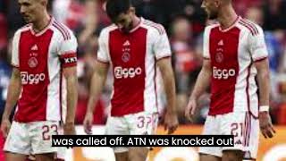 Ajax game abandoned after RKC goalkeeper knocked unconscious