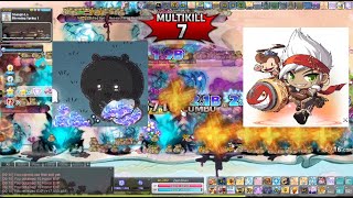 Cannoneer Cannon Master Grinding frags clip [GMS Scania] NEW 2nd mastery | Maplestory