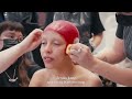 Doja Cat Gets Ready for Schiaparelli Wearing Stunning Red Outfit & 30,000 Crystals  Vogue France
