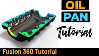 Fusion 360 Tutorial - Oil Pan