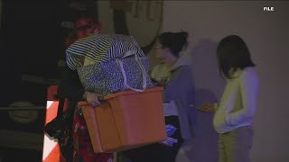 GSU students recovering what they can after dorm fire