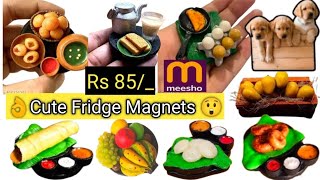 🎉Meesho లో ఇంతవరకు చూడని కొత్త Collection😲|Unique Fridge Magnets|@meesho Cute Home Decoration Item's