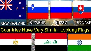 Countries Have Very Similar Looking Flags.হুবহু একই দেখতে বিভিন্ন দেশের পতাকা।#thecountryinfo #info