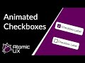 Animated Checkboxes with SVG and CSS