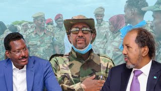 Deg deg R/W hore ee Somaalia Mohamed xussen rooble oo lawareegay Howlgalinta dagaal Galmudug.