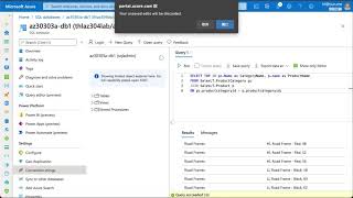 AZ 304 Lab 6: Implementing Azure SQL Database-Based Applications