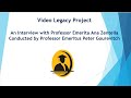 An Interview with Professor Emerita Ana Zentella - UCSD Emeriti Association Video Legacy Project