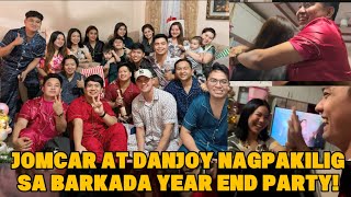 JOMCAR AT DANJOY PANALO NA SA GAMES PANALO PA SA PUSO NG BAWAT ISA SA YEAR END PARTY! #Kalingaprab