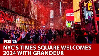 New Year's Eve countdown to 2024 in New York