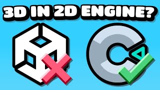 I Made a 3D Game in a 2D Engine (No Code)