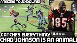 ULTIMATE LEGEND CHAD JOHNSON CATCHES EVERYTHING! Madden 18 Ultimate Team