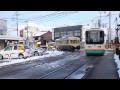 旅行者の見た富山市内電車　2014冬