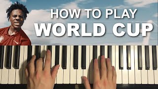 IShowSpeed - World Cup (Piano Tutorial Lesson)