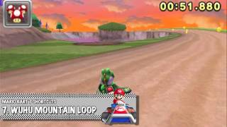 Mario Kart 7 shortcuts cheats video